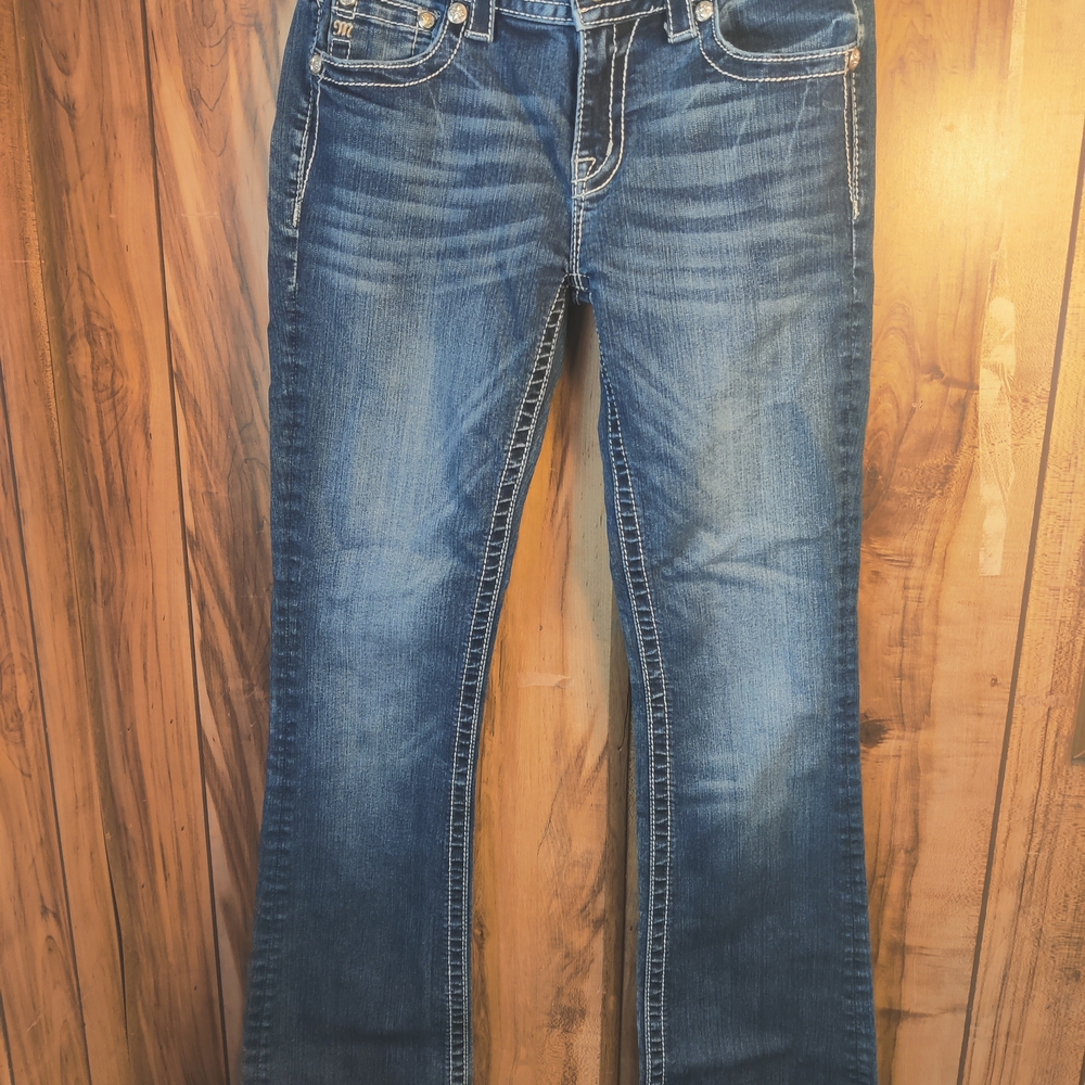 Miss Me Women's Dark Blue Boot Cut Jeans